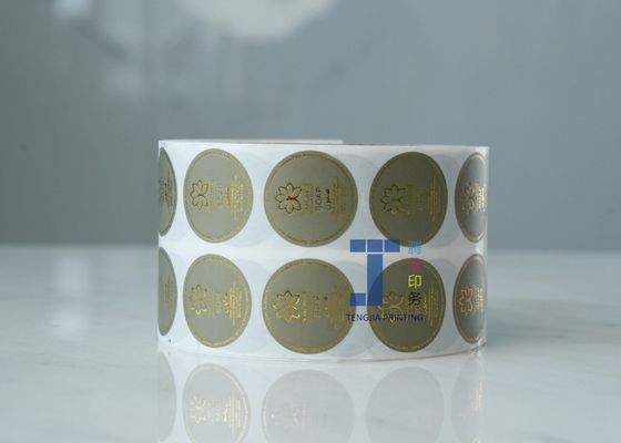 คุณภาพ  Paper Vinyl PET PP PVC Embossed Sticker Labels Indoor Outdoor Usage โรงงาน