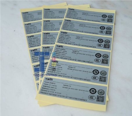ขนาดที่สามารถปรับเปลี่ยนได้ ตราเตือนไฟฟ้าสําหรับแจ้งความปลอดภัย