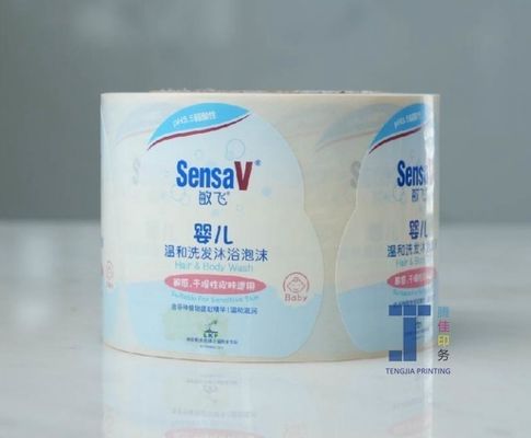 การพิมพ์ชามพู Flexo ใส่สติ๊กเกอร์ในบรรจุกล่อง