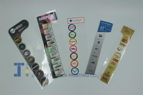 50ไมครอน-150ไมครอน CMYK พิมพ์ลายละเอียดโปร่ง