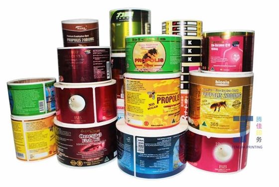 ตราสตัมป์ร้อนที่กําหนดเอง ตราสติ๊กเกอร์สติ๊กเกอร์ PVC ตราสติ๊กเกอร์ที่แข็งแรง
